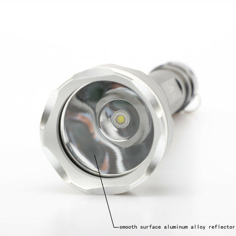 Yupard XM-L2 LED T6 LED Tahan Air Bawah Air Penyelam Menyelam Cahaya Putih Kuning Lampu Senter Berburu Memancing Lampu