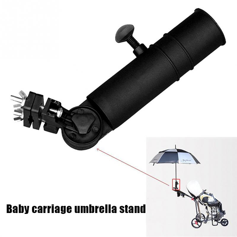 Universal Golf Warenkorb Regenschirm Halter Stehen für Buggy Warenkorb Baby Pram Rollstuhl PP Regenschirm Ständer Clip
