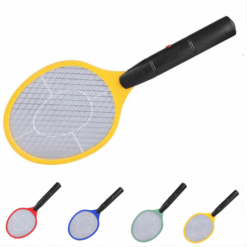 Summer Triple Nets House Attery Power Electric Fly Swatter Electric Pest Repeller Bug Zapper racchetta Wireless manico lungo