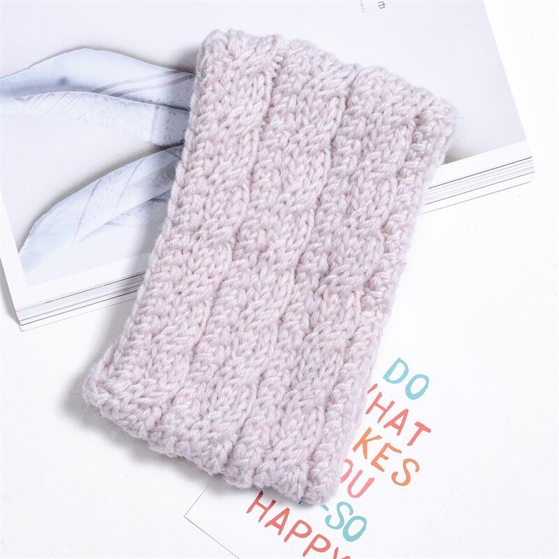 Bandeau en tricot Crochet pour femmes | Bandeau chaud, accessoires de coiffure pour femmes filles, couvre-chef, hiver 1 pièce