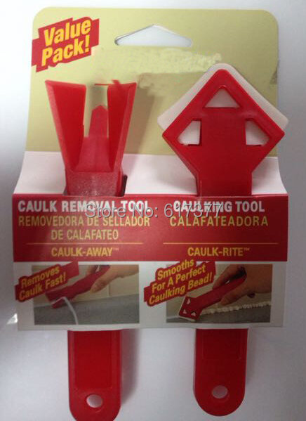 Caulk Away Remover and Finisher Caulk Tool By bag packing