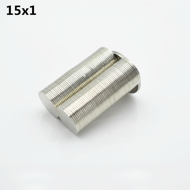 Magnet Neodymium Rare Earth Kecil Kuat Bulat Permanen Kulkas Elektromagnet NdFeB Nikel Magnetic DISC