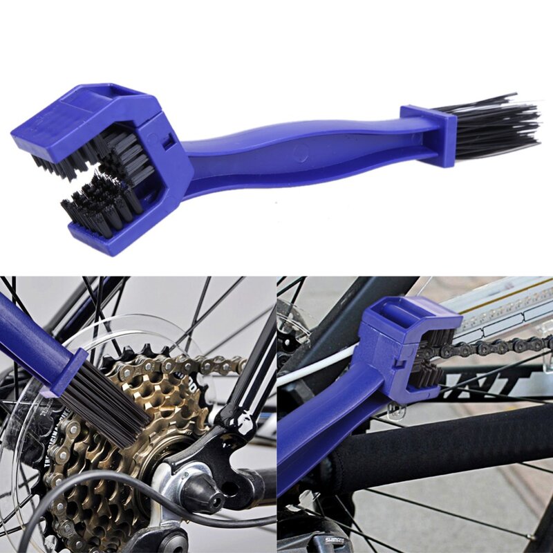 Portable vélo chaîne nettoyeur vélo propre Machine brosses épurateur lavage outil montagne cyclisme nettoyage accessoires de plein air