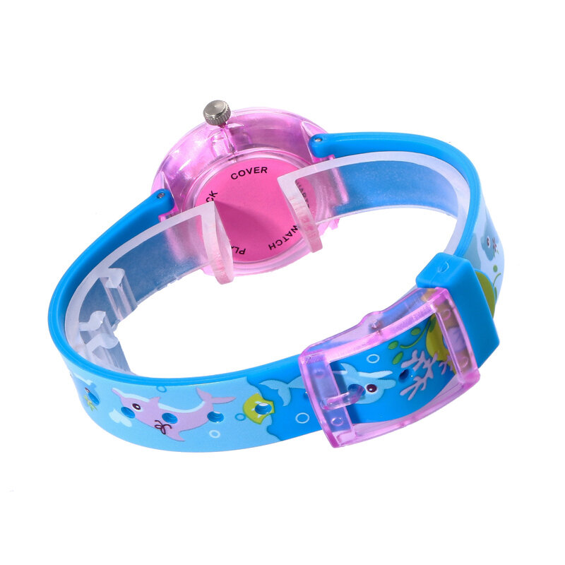 Reloj deportivo Harajuku para niños y niñas, pulsera a prueba de agua con diseño de unicornio, para mujeres