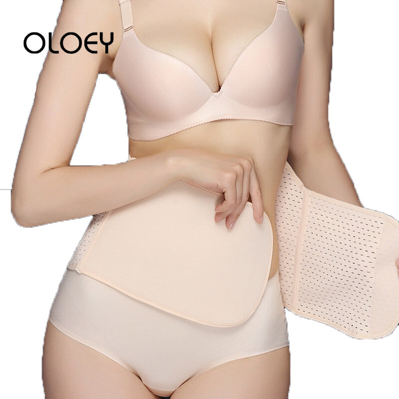 Послеродовой бандаж OLOEY, Воздухопроницаемый послеродовой пояс для беременных, похудение