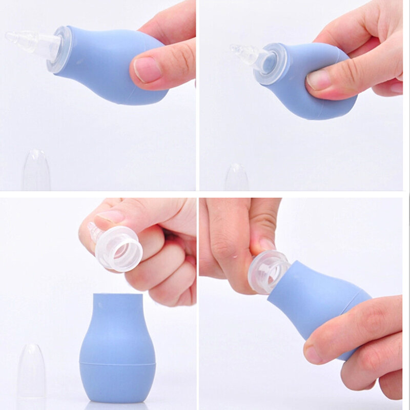 新生児子供鼻吸引器幼児鼻クリーナー幼児鼻水真空吸盤ソフトチップクリーナーベビーケア製品