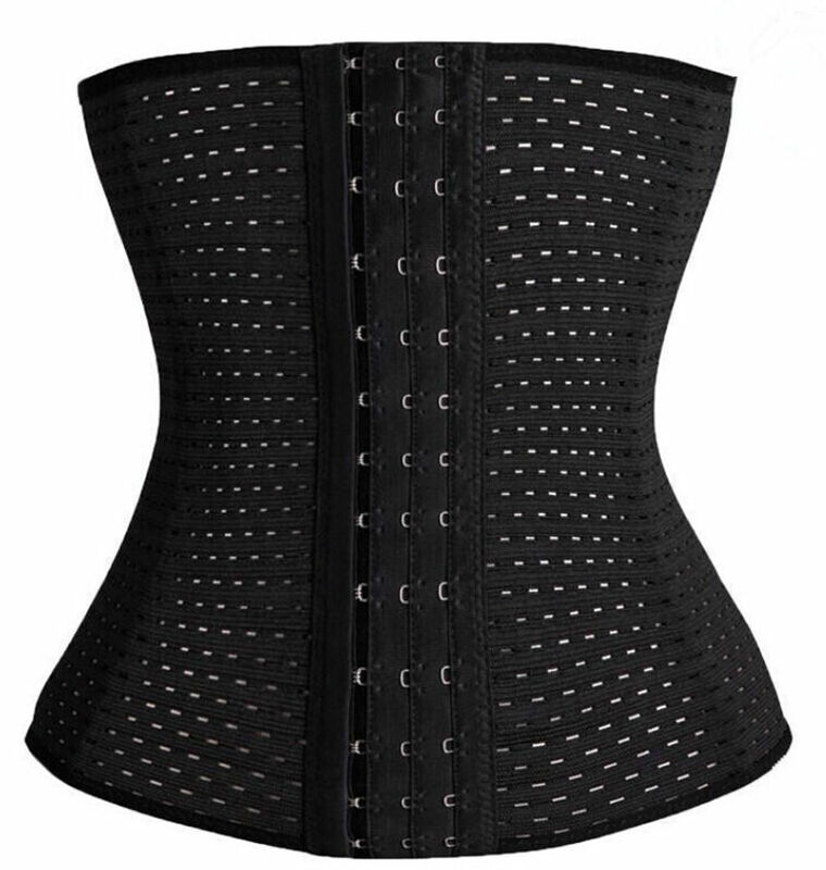 Moda donna corsetto cintura cintura allenatore Shapewear lattice Cincher sottoseno Slim Body Shaper traspirante solido Plus Size XXL