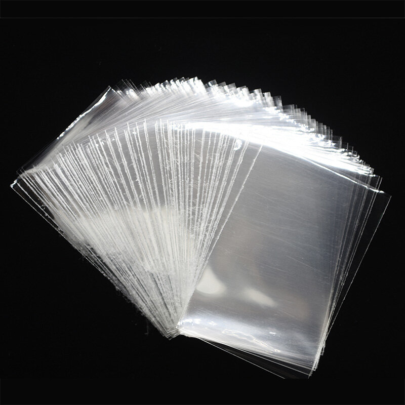 100 Uds bolsa de plástico transparente OPP bolsa de piruletas de paquete de celofán de boda cumpleaños fiesta bebé ducha regalo bolsa Decoración