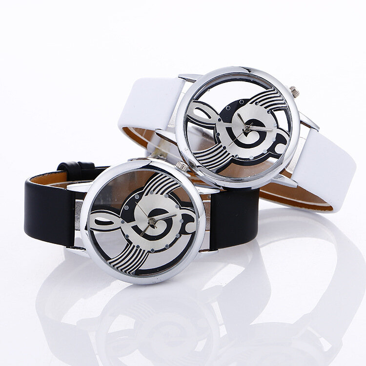Часы наручные женские кварцевые с кожаным ремешком, люксовые брендовые модные, с браслетом