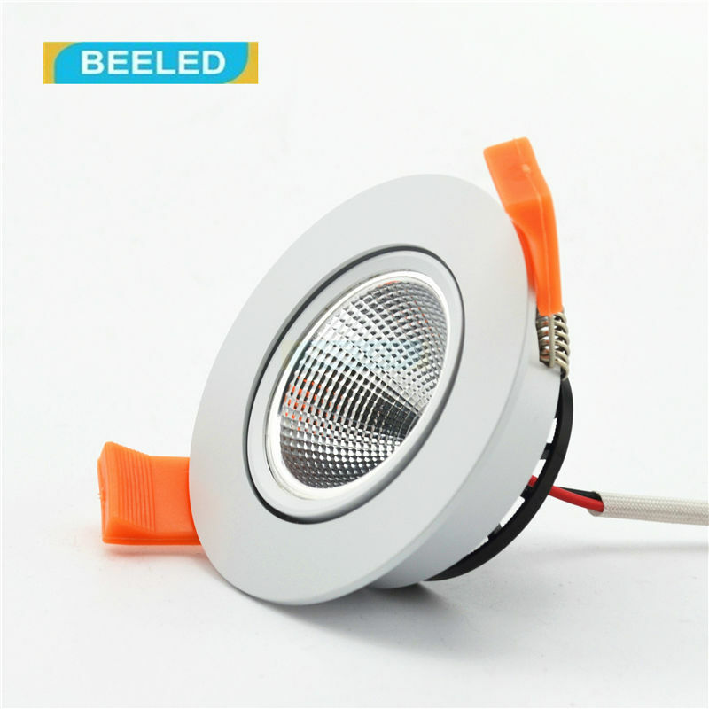 Ledダウンライト3ワット5ワット7ワット凹型ledスポットライトledランプcob led電球ランプ家の装飾品質