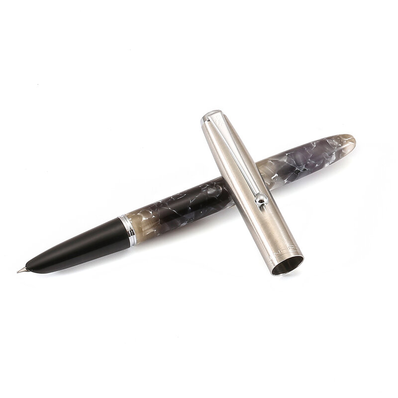 Fantasy crystal Acrylic Fountain pen 0.38mm fine nib writing calligraphy pens Jinhao Stationery Office school supplies A6462