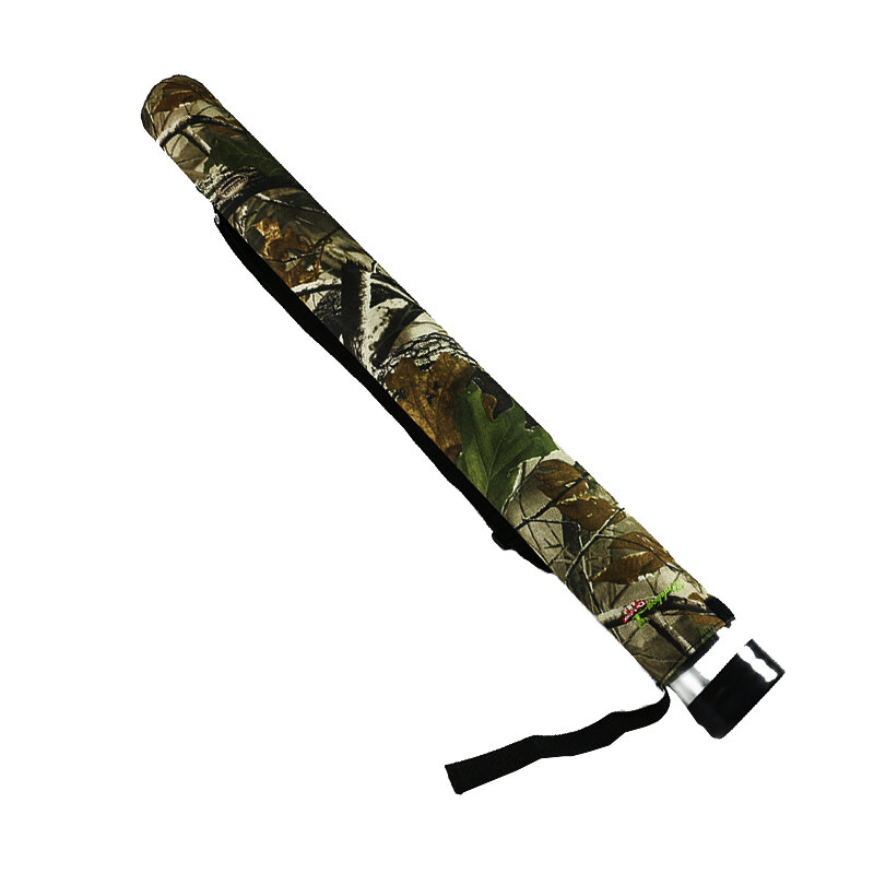 Linkboy-Flecha de camuflaje para tiro con arco, tubo de flecha de 86cm de longitud, soporte de ajuste, 12 Uds.