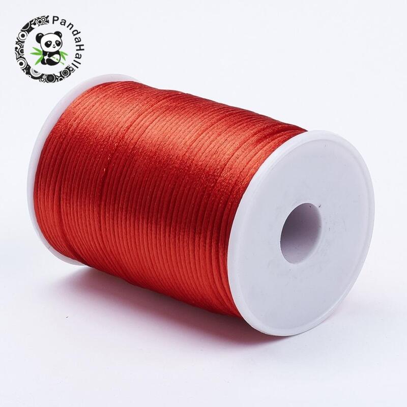 2mm Polyester Cord  Jewelry Findings for Jewelry Making DIY, about 80yards/roll(73.152m/roll)