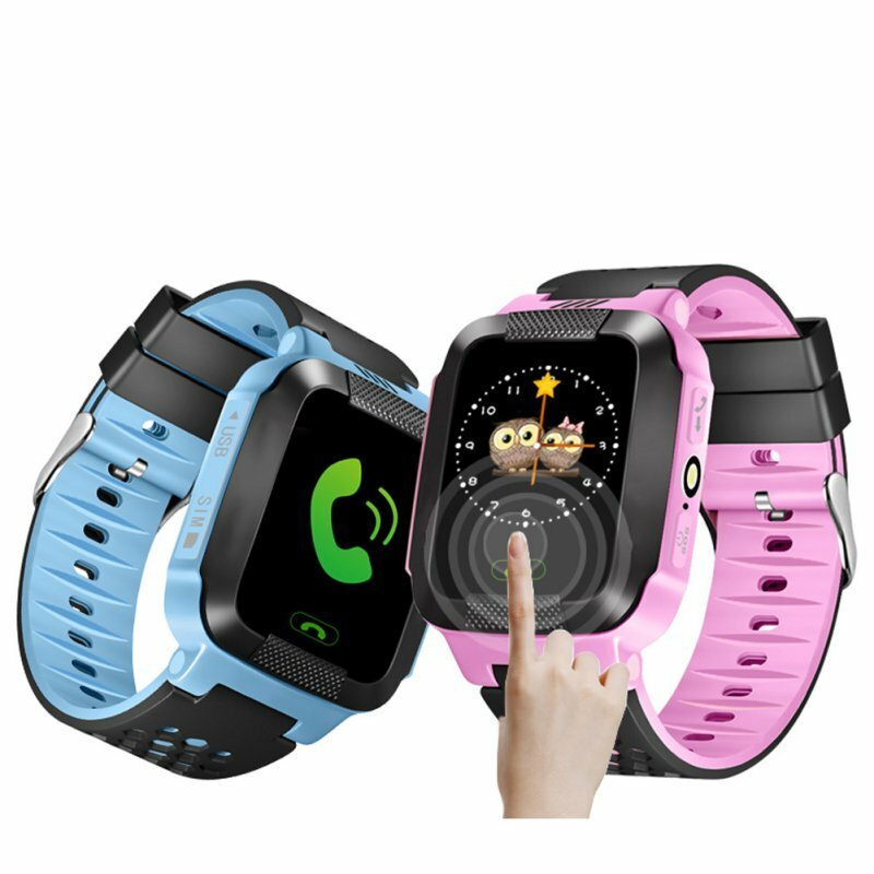 Wristwatch Waterproof Baby Watch With Remote Camera SIM Calls Gift For Children LBS Positioning 2G Network