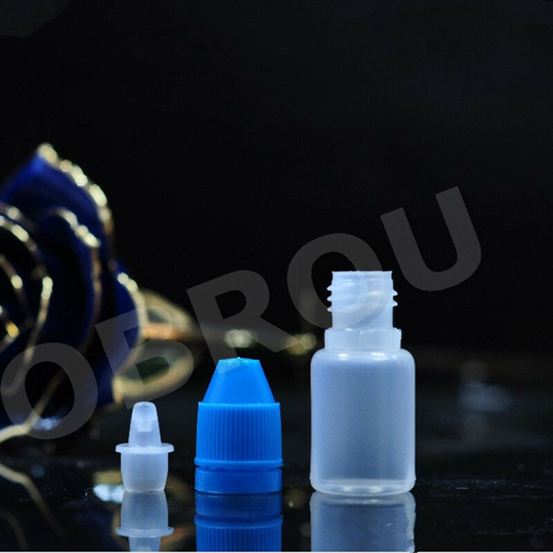 LDPE Plastic Dropper Bottles 2000psc eyedrops 2ml 4ml Tamper With Tip free shipping small size for Eyebrow tattoo liquid