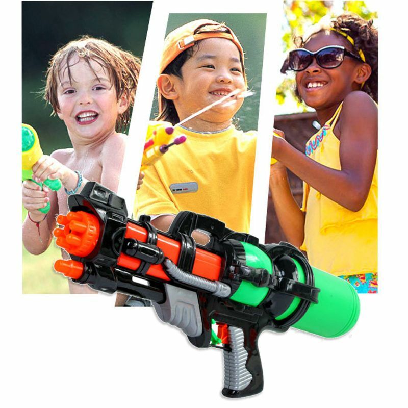 Soaker Sprayer Pump Action Squirt Water Gun Pistols Outdoor Beach Garden Toys