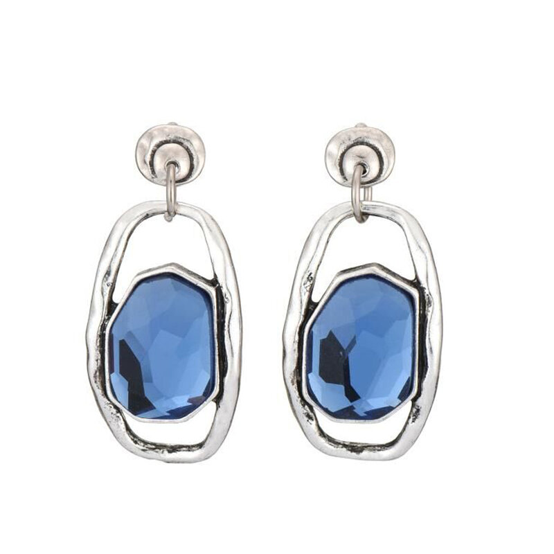 Anslow Vintage Punk Fashion Crystal Earring Jewelry Accessories Crystal  Rhinestone Earrings For Women Female Friend LOW0124AE