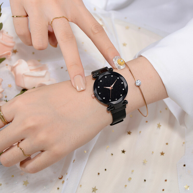 Lvpai-Reloj de pulsera con correa de malla de cuarzo para mujer, pulsera analógica informal, gran oferta, 2020