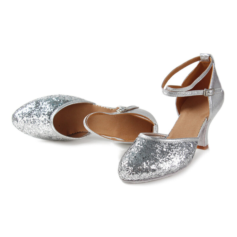 Sepatu Dansa untuk Wanita Penjualan Laris Sepatu Dansa Modern Merek Sepatu Latin Tango Ballroom Salsa untuk Anak Perempuan Wanita Gratis Ongkir