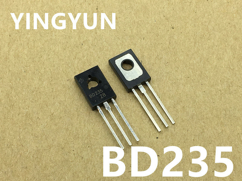 20 قطعة/الوحدة BD235 NPN 2A/60 V إلى-126 الترانزستور في الأسهم الجديدة الأصلي