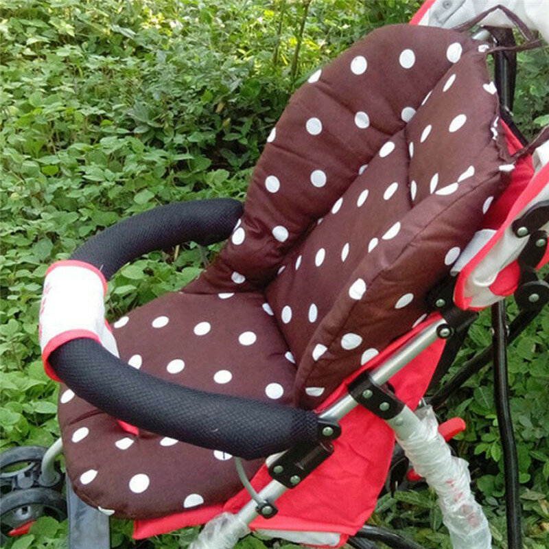 Tapis de poussette pour bébé, coussin de siège pour nouveau-né, matelas de chaise haute, coussin de siège en coton, accessoires de poussette