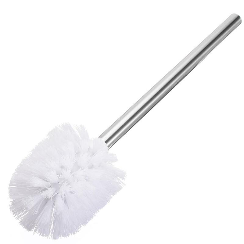 Replacement Cleaning Brush Handle Toilet Brush Head Holder Stainless Steel Toilet Brushes for Kitchen Bathroom Cleaning Tool