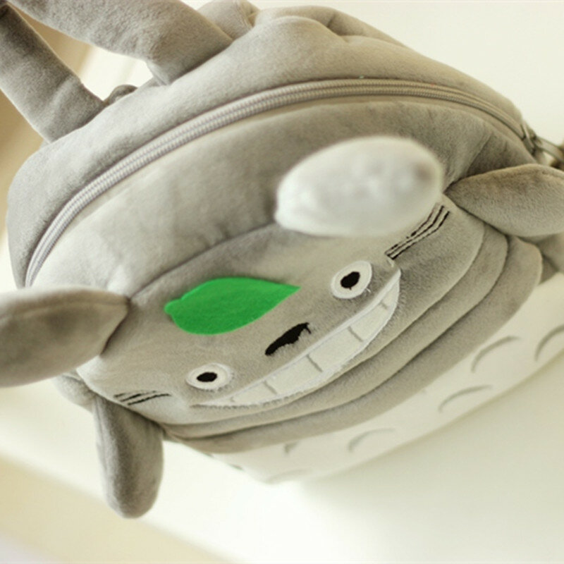 25/35cm nuovo arrivo divertente creativo carino Totoro zaino di peluche carino morbido sacchetto di scuola bambini bambino ragazza cartone animato sacchetto di monete regalo kawaii
