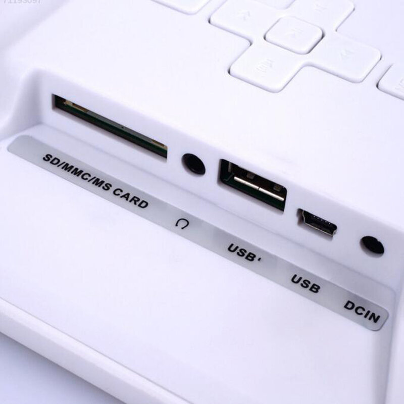 10,1 "HD Цифровая фоторамка, мультимедийный плеер, MP3 MP4 будильник для подарка