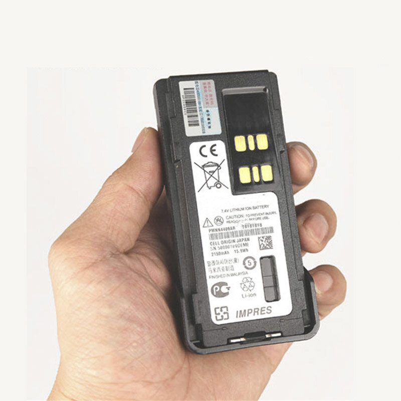 Batteria generale da 2200mah agli ioni di litio motpossiamo IMPRES per Motorola GP328D XiR P8668 XPR 7550 DP4800 DGP8550 DMR Radio