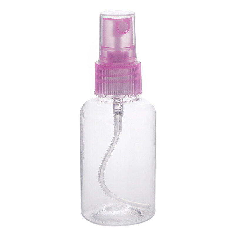 1 Uds 30/50/100ml portátil atomizador de Perfume vacía de plástico transparente botella recargable con rociador maquillaje de belleza envases cosméticos