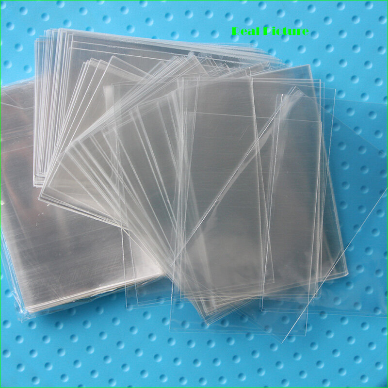 أغطية بطاقات شفافة مقاس 59 × 90 مللي متر ، 300 قطعة ، واقي بطاقات ، وإكسسوارات ألعاب الطاولة