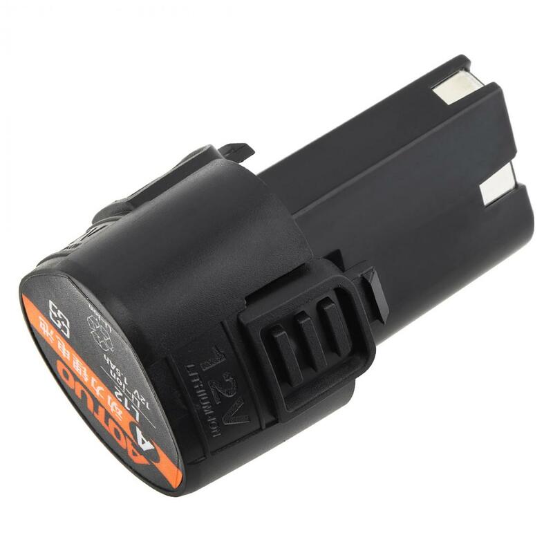 Bateria uniwersalna 12V 1500mAh akumulator litowo-jonowy z przyciskiem rozłączania do wiertarki elektrycznej/wiertarka pistoletowa/śrubokręt elektryczny