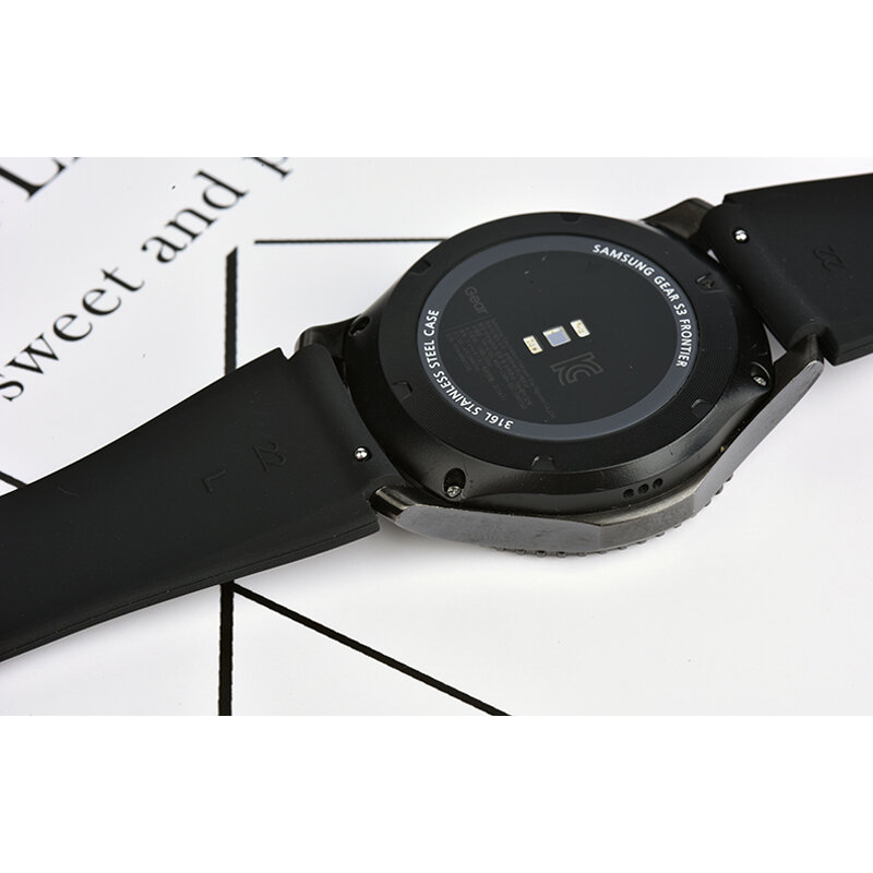 Bracelet sport 22mm pour samsung galaxy watch 3 45mm 46mm S3 Frontier/Classic huawei watch gt amazfit gtr 47mm
