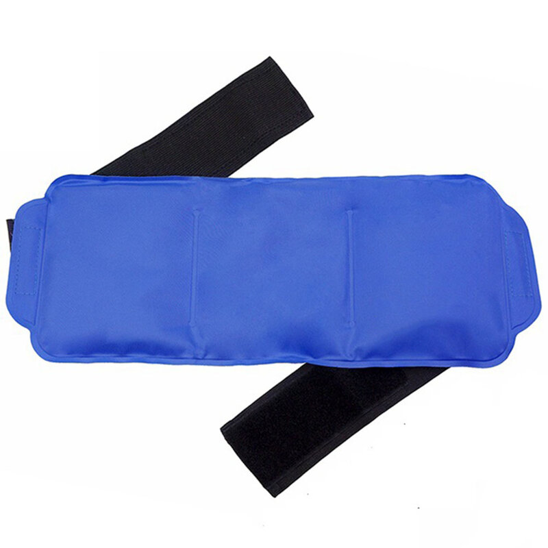 Многоразовый ледяной пакет для травм, устройство для горячей и холодной терапии, облегчение боли с ремешками, сумка-холодильник для спины, п...