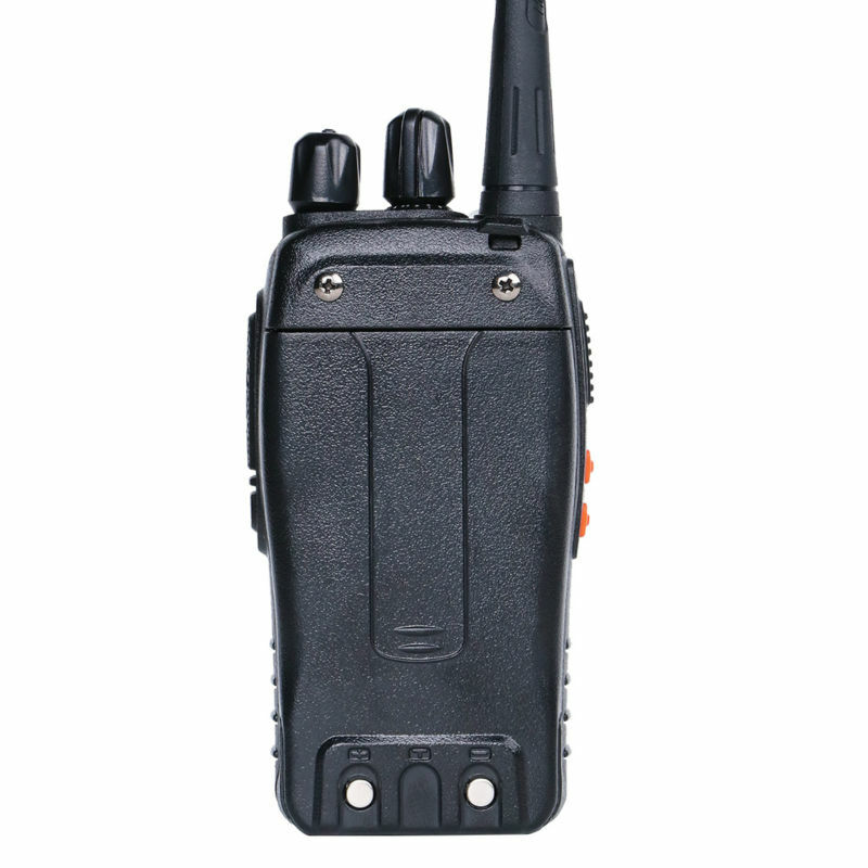 Baofeng-walkie-talkie portátil, 2 pçs, 5w, bf, 888s, uhf, 16 canais, transmissor e receptor, rádio de 2 vias, uso ao ar livre