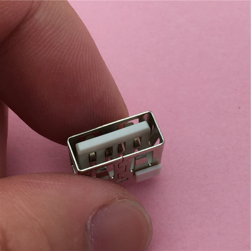 10 قطعة/الوحدة USB 2.0 4Pin نوع أنثى المقبس موصل G50 نمط قصير لنقل البيانات شحن شحن مجاني