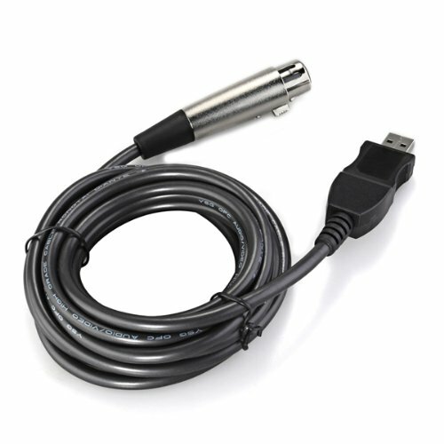 Micrófono USB macho a 3 pines XLR hembra, Cable de conexión de Audio para estudio, precio al por mayor
