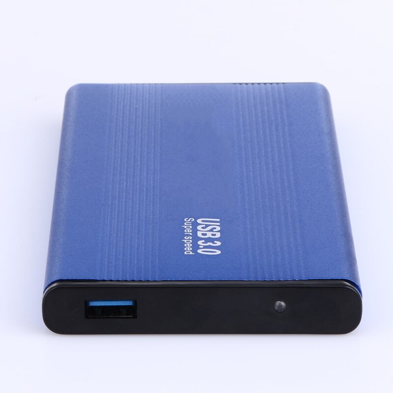 Caja de la unidad de disco duro Sata a USB, de alta velocidad, 2,5 pulgadas, USB 3,0, carcasa de disco duro externo, caja de aluminio HDD