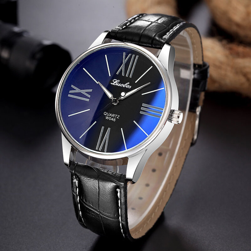 Neue Luxus Mode Marke Quarzuhr Männer Frauen Casual Leder Business Armband Armbanduhr Armbanduhr Uhr Männlich-weibliche Stunde