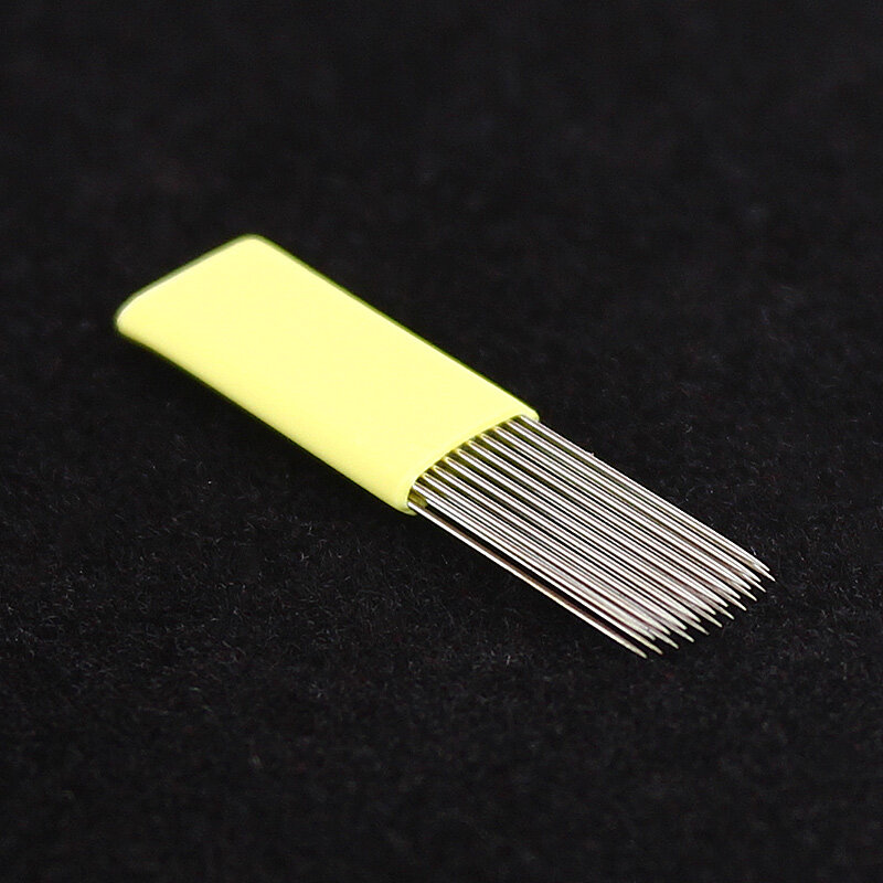 50 cái U Shape 21Pin Đôi Needles Blade Cho Microblading Vĩnh Viễn Sương Mù Mày Tattoo Needle 3D Thêu Tay Beauty Trang Điểm