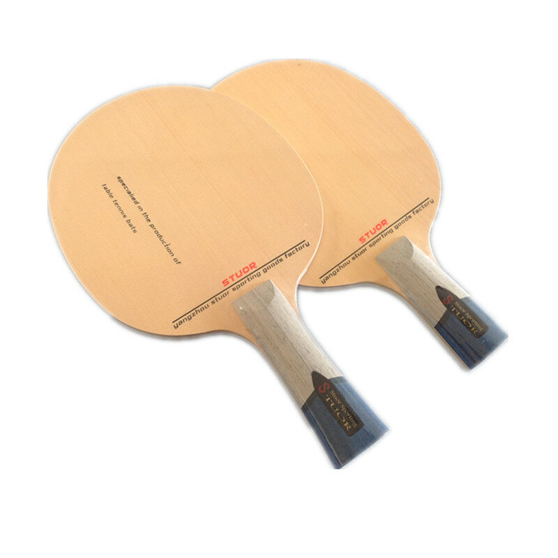 Stuor/Situo genuine raquete de tênis de mesa placa de espessamento material de camada de raquete de tênis de mesa cipreste carbono ZL 5 mista