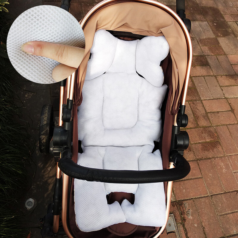 Carrinho de bebê carrinho de bebê almofada do assento cadeira alta carrinho de bebê almofada de assento de algodão carrinho de bebê