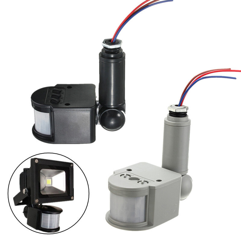 Outdoor Indoor Home Motion Sensor Light Switch 5W-100W Ac 220V Automatische Ir Motion Sensor Schakelaar met Led Light Nieuwe Collectie
