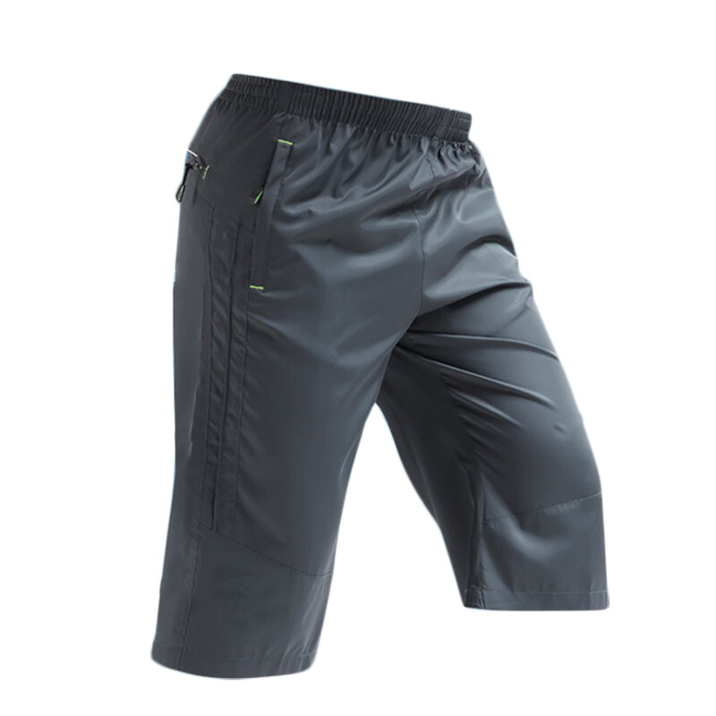 Шорты мужские однотонные с кулиской, повседневные Прямые воздухопроницаемые короткие штаны, удобные мужские бордшорты