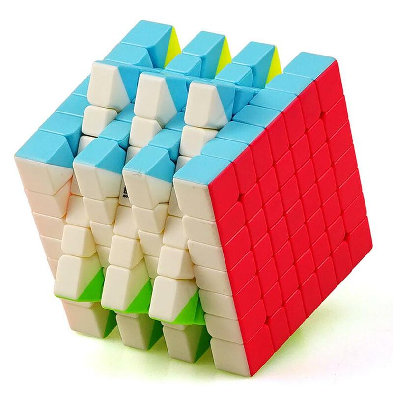 RCtown 7X7 coloré magique Cube cerveau Teaser adulte libération pression Puzzle vitesse Cube jouet cadeau zk30