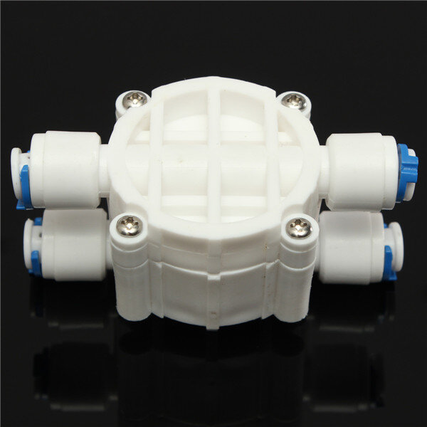 High quality 4 Way 1/4 Port Auto Shut Off Valve For RO Reverse Osmosis Water Filter System