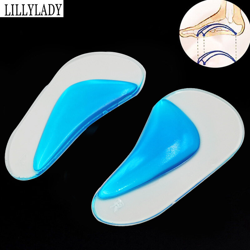 Insole Orthotic Professional Arch Support Insole Flat Foot Flatfoot Corrector Shoe Cushion Insert Silicone Gel orthopedic pad