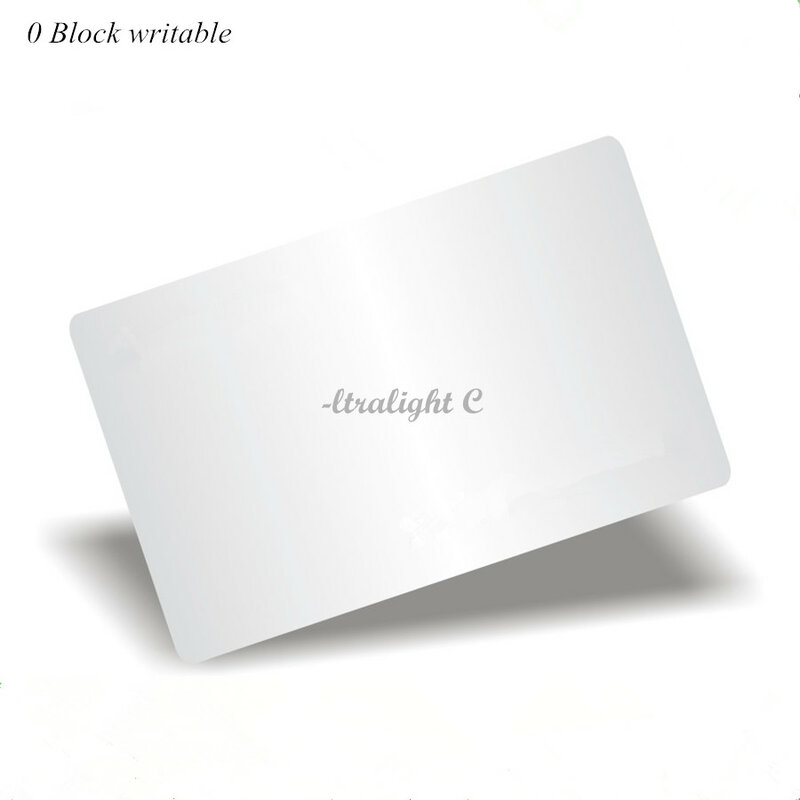 UID 변경 가능한 초경량 C 카드 0 블록, 쓰기 가능한 중국 매직 카드