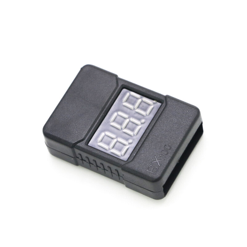 1 /2 pcs BX100 1-8S Tester di tensione della batteria Lipo/allarme cicalino a bassa tensione/controllo della tensione della batteria con doppi altoparlanti