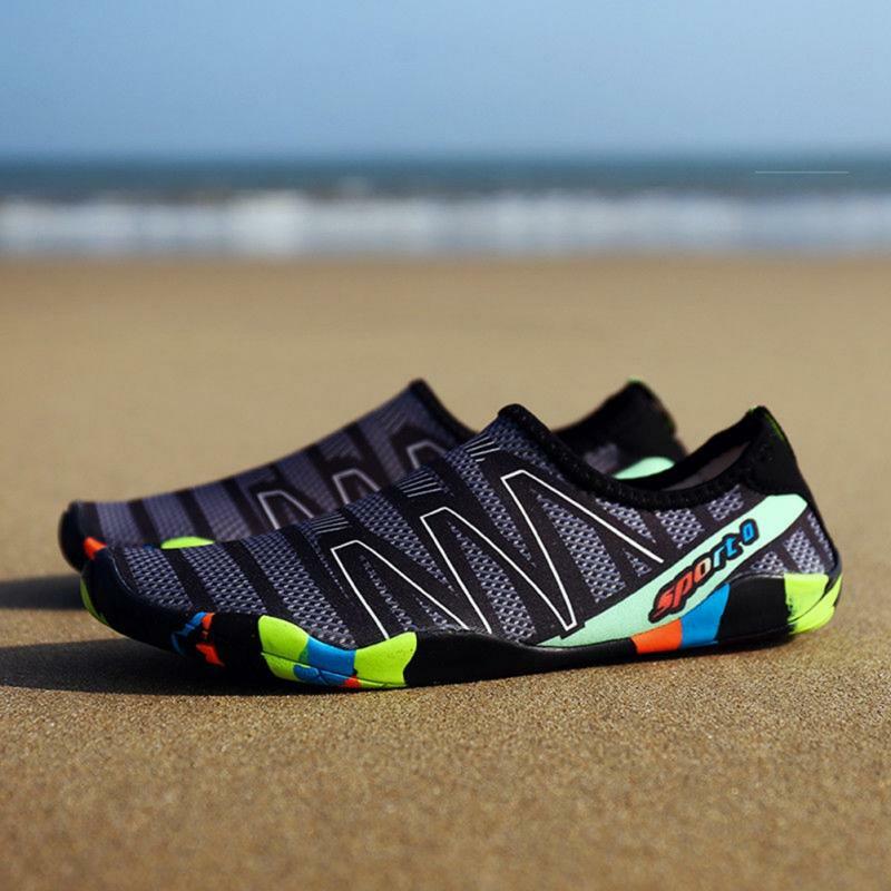 Unisex Sneakers Sepatu Renang Olahraga Air Aqua Pantai Surfing Sandal Hulu Lampu Sepatu Atletik untuk Pria Wanita